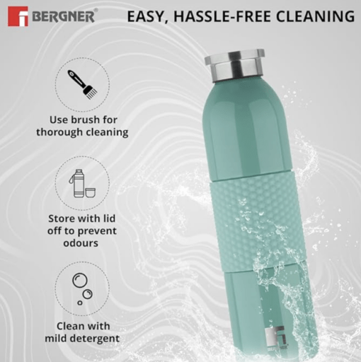 Bergner Walking 600 ml Thermo Steel Bottle/Flask, Hot/Cold, Vacuum Insulated - Image 2